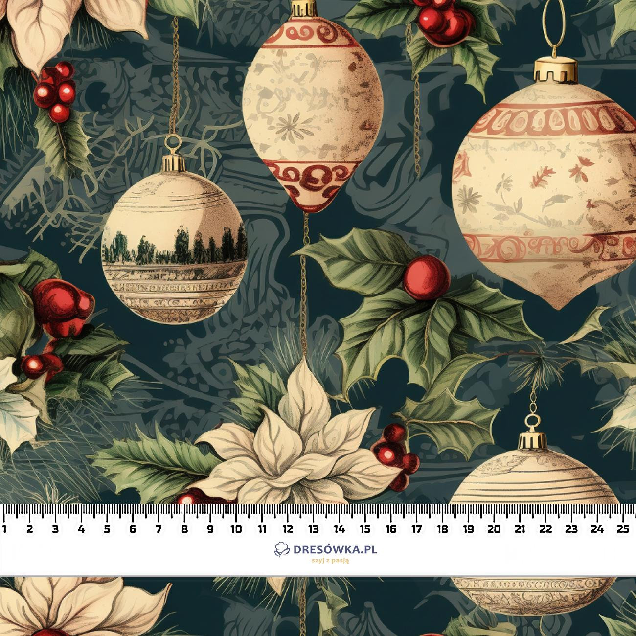 Vintage Christmas wz.9 - Krep