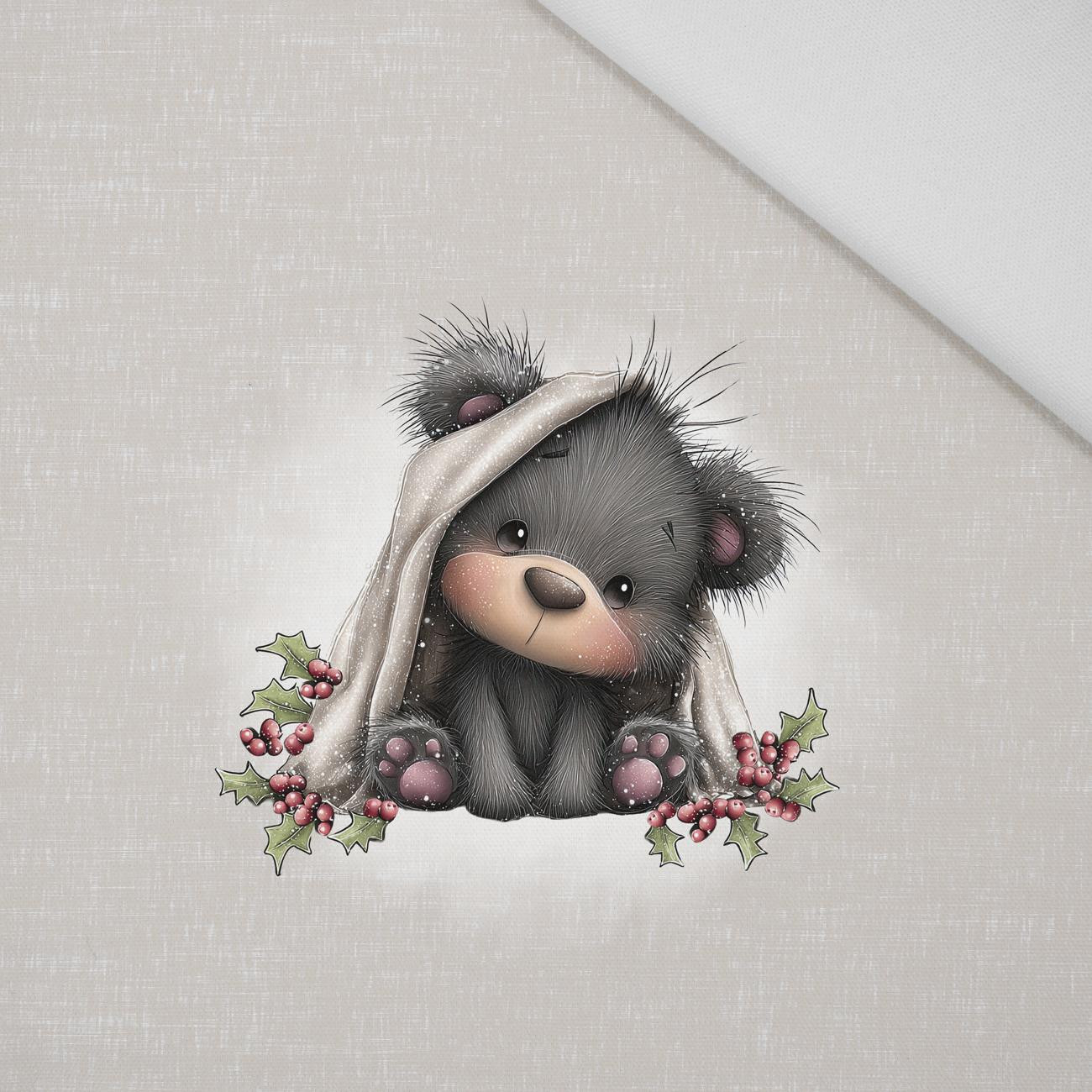 WINTER ANIMALS wz.8 - panel (60cm x 50cm) Panama 220g