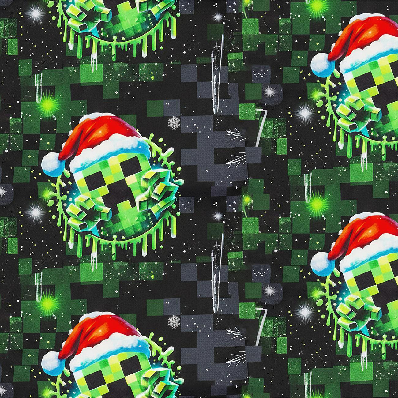 WINTER PIXEL WZ.2 - lehký, česaný úplet