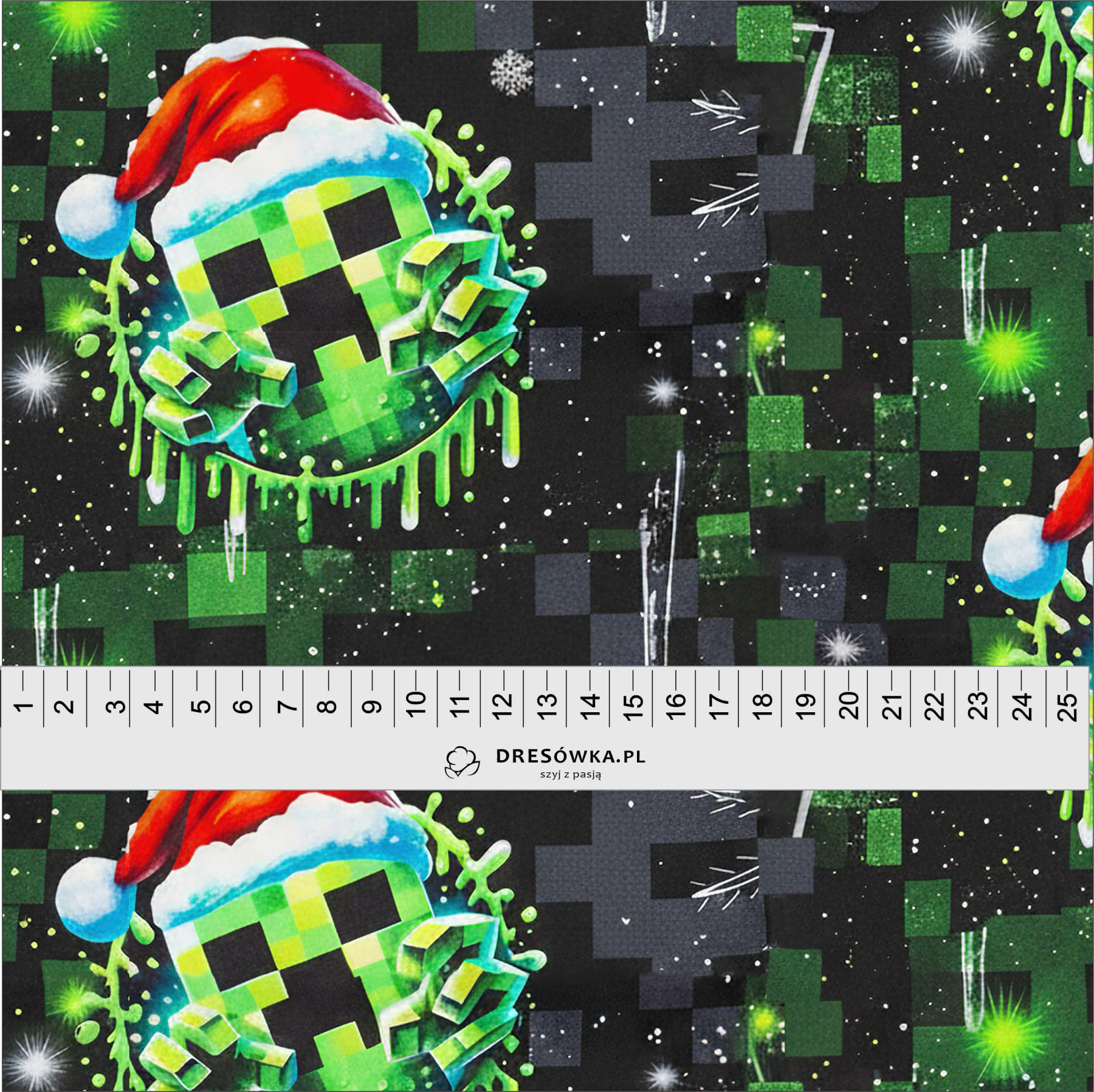 WINTER PIXEL WZ.2 - lehký, česaný úplet
