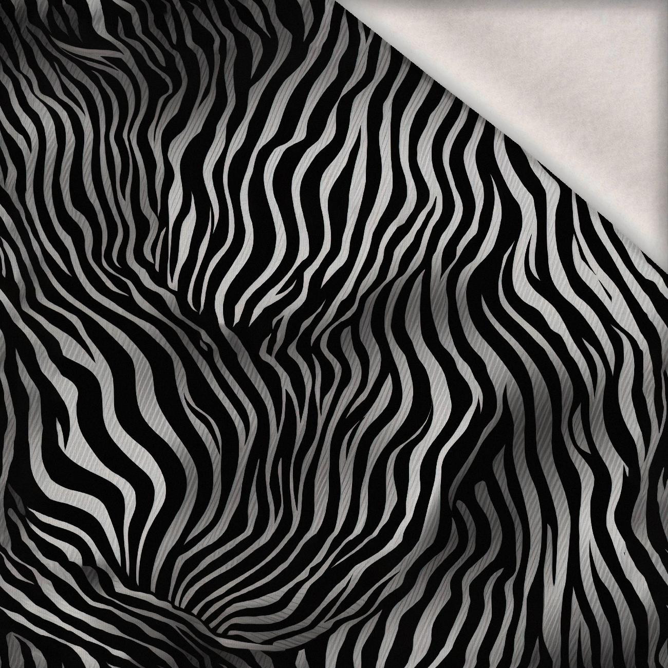 ANIMAL SKIN wz.2 - teplákovina počesaná s elastanem ITY
