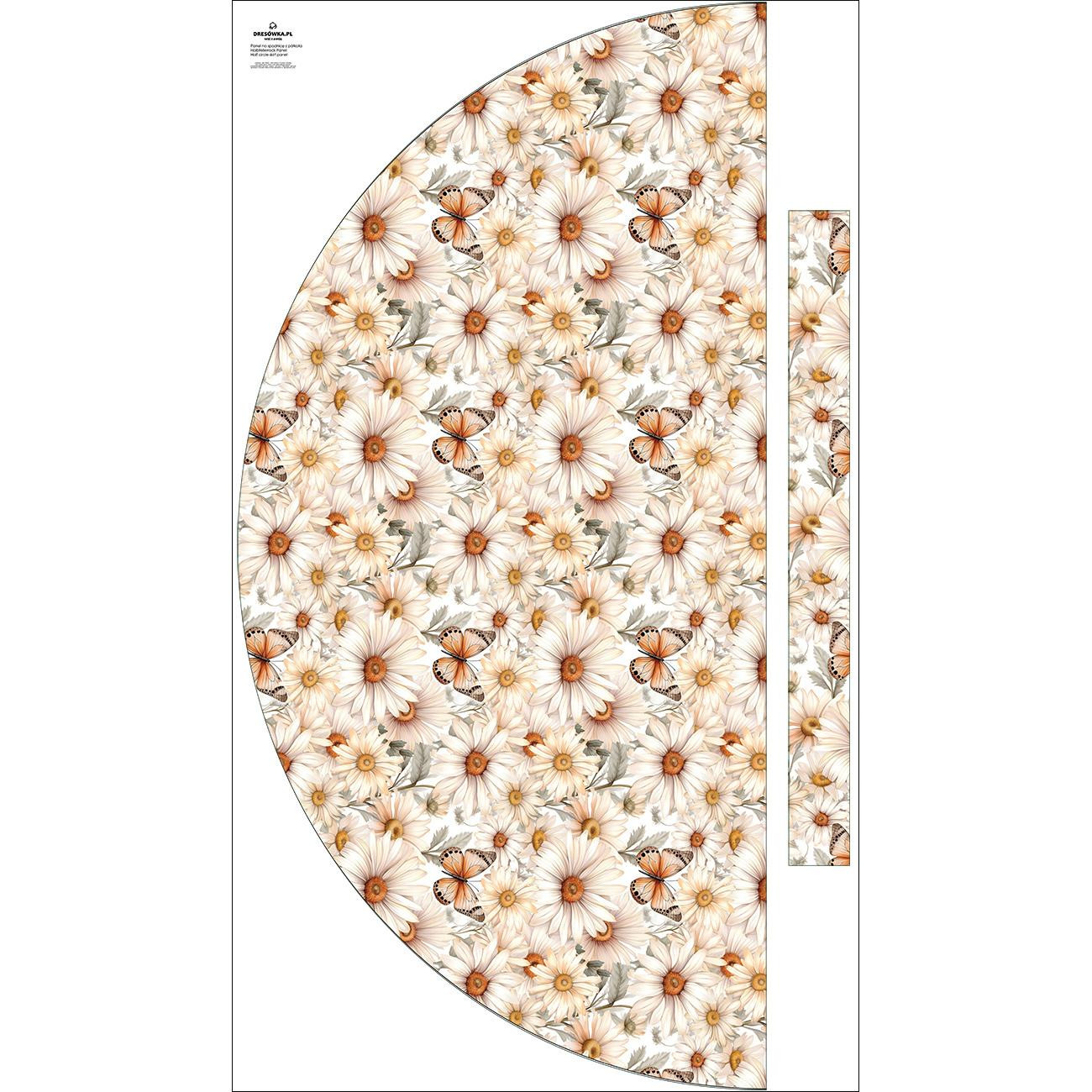 Panel kalhot "MAXI"/ Butterfly flowers wz.4 Panel kalhot "MAXI"/ Butterfly flowers wz.4