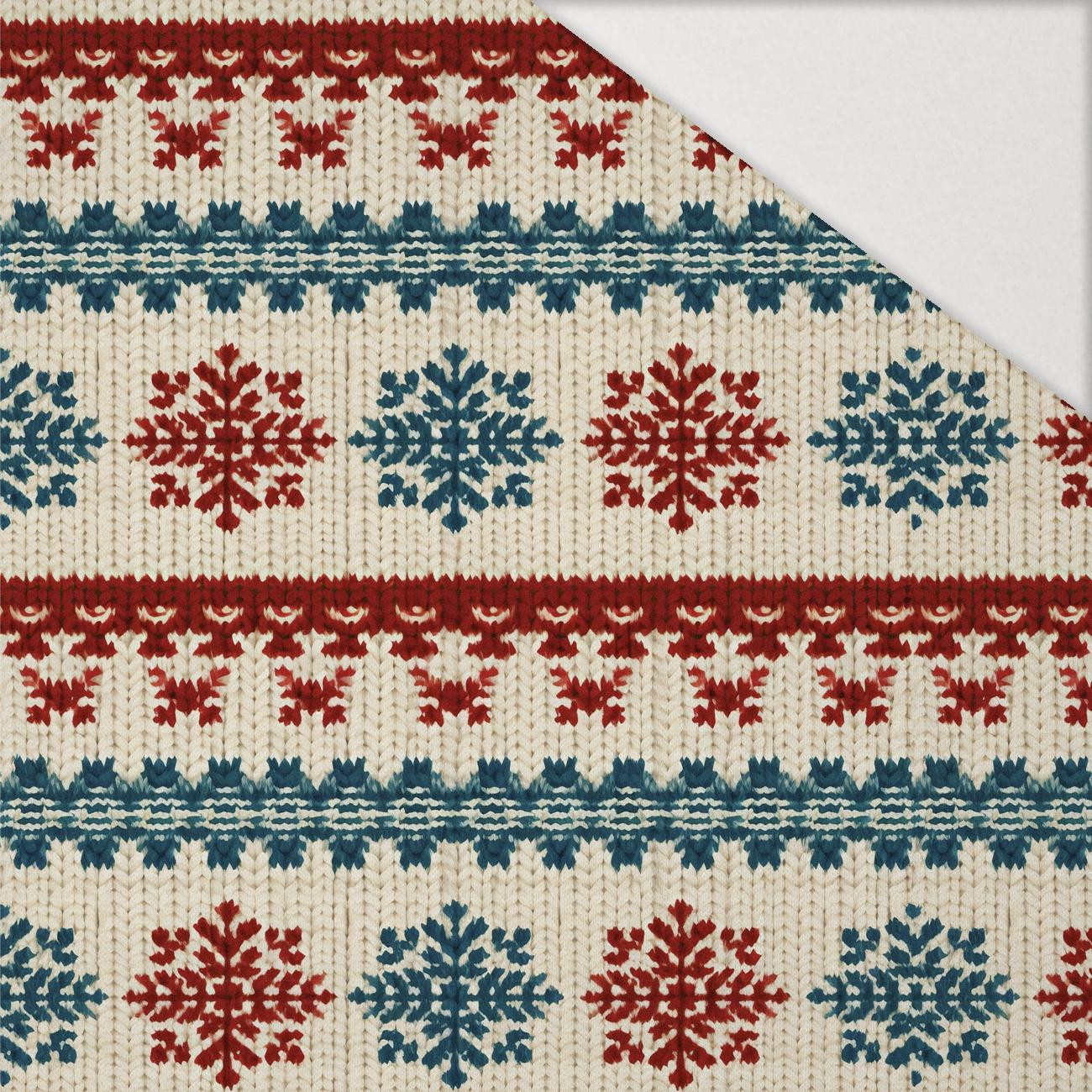 CHRISTMAS SWEATER wz.7 - lehký, česaný úplet