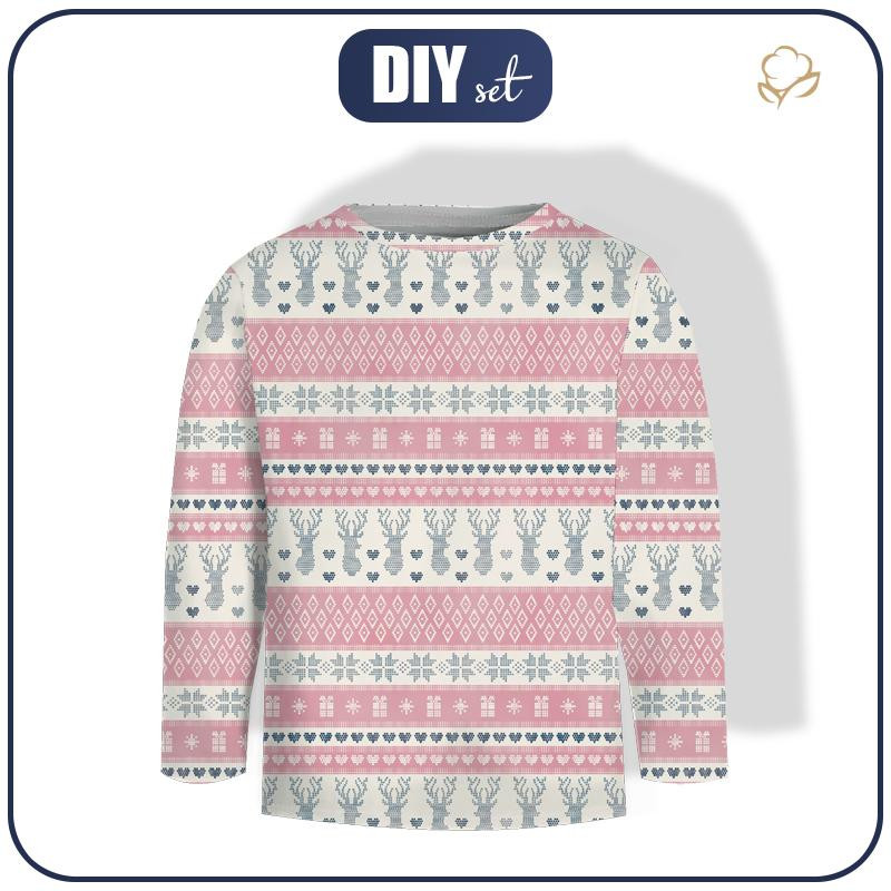 LONGSLEEVE - NOSRKÝ MIX VZ. 1 (NORSKÉ VZORY) - single jersey