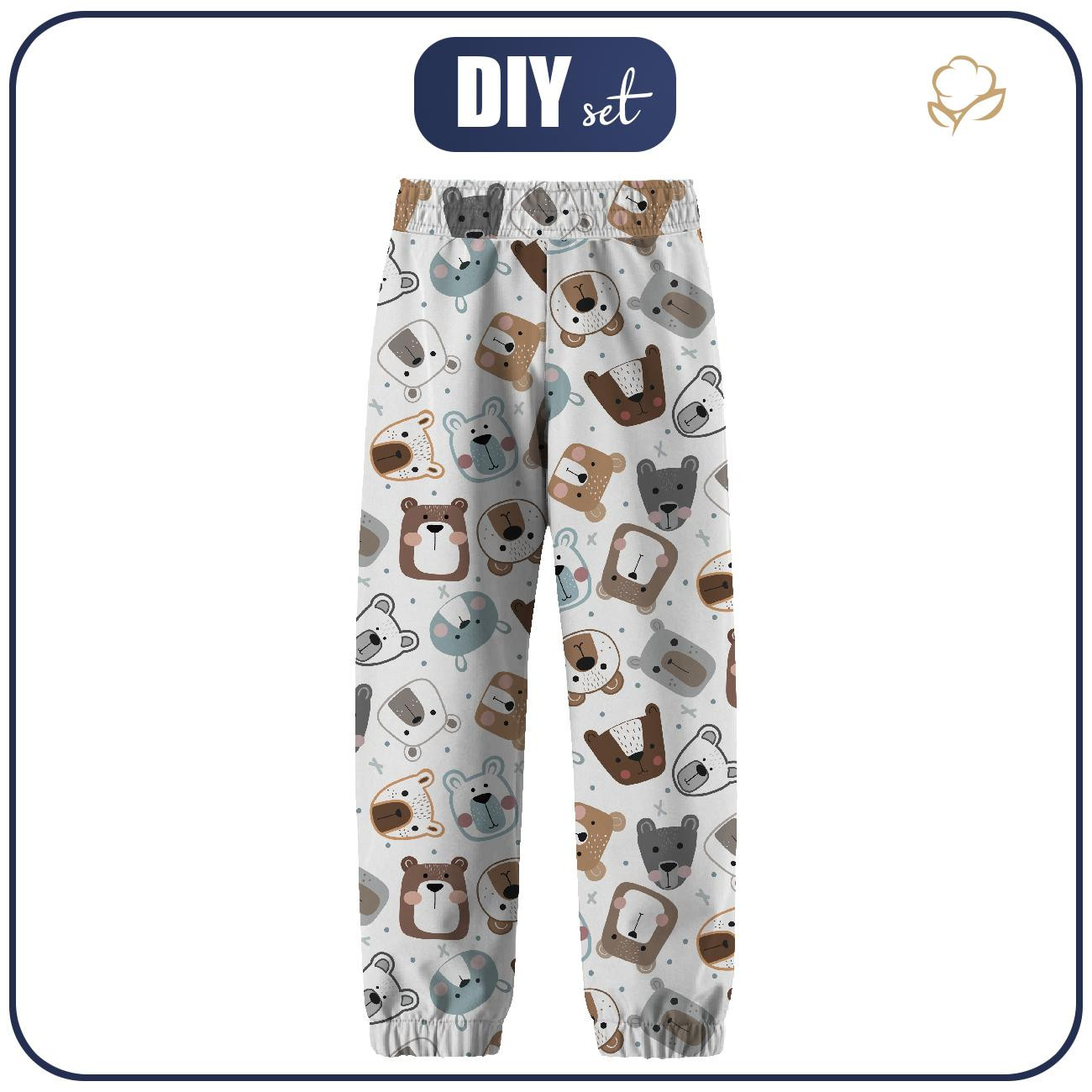 SOFTSHELLOVÉ DĚTSKÉ KALHOTY (YETI) - MEDVÍDCI (MĚSTSKÉ MEDVÍDCI)