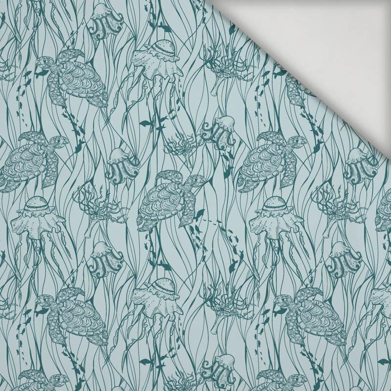 ŽELVY A MEDÚZY  (MODRÁ PLANETA) - lycra 300g ŽELVY A MEDÚZY  (MODRÁ PLANETA) - lycra 300g