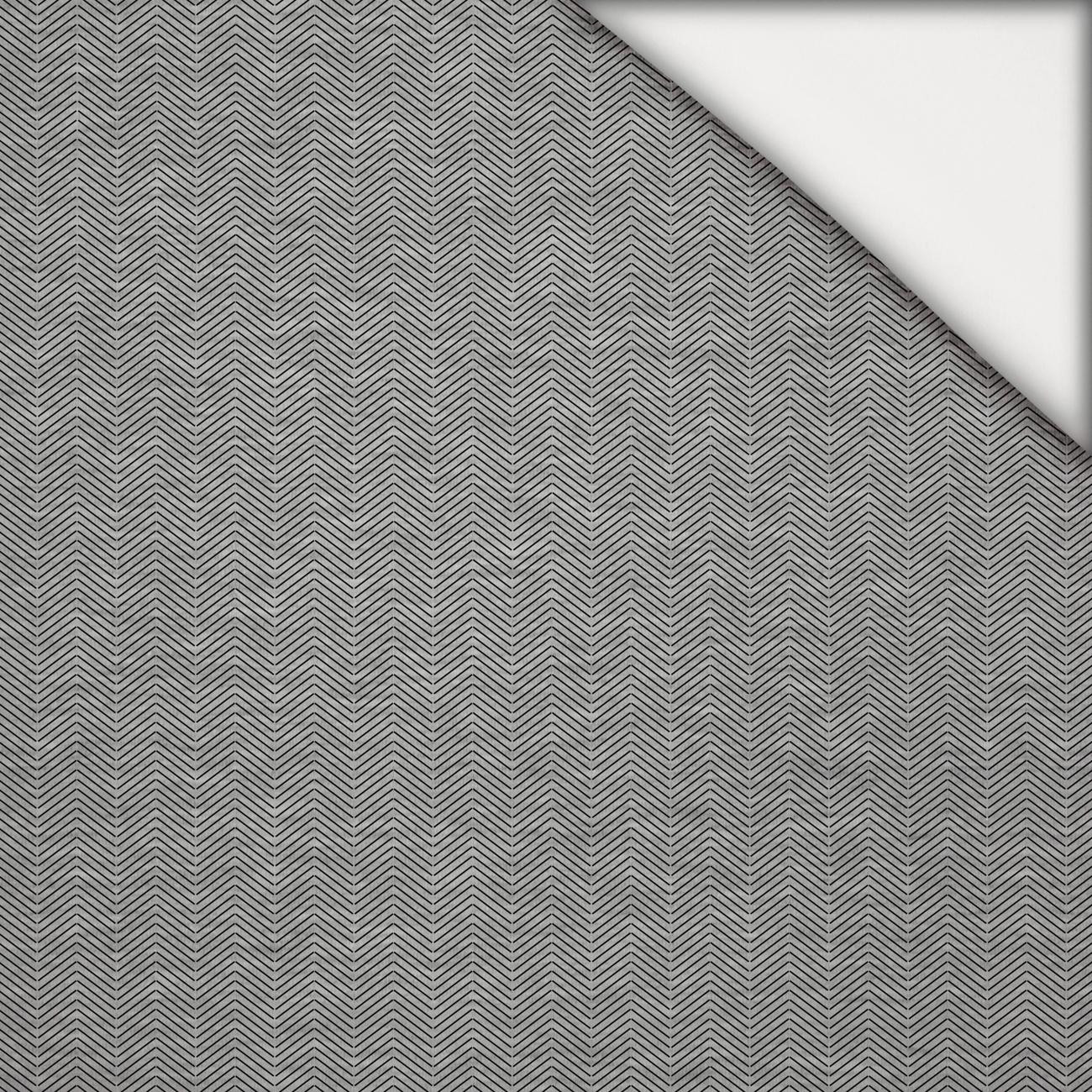 RYBÍ KOST / NOČNÍ VOLÁNÍ / šedá - lehký, česaný úplet RYBÍ KOST / NOČNÍ VOLÁNÍ / šedá - lehký, česaný úplet