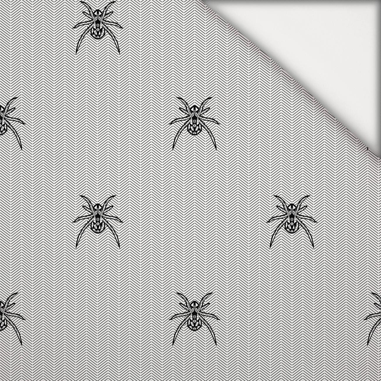 PAVOUCI/ NOČNÍ VOLÁNÍ / bílá - lehký, česaný úplet PAVOUCI/ NOČNÍ VOLÁNÍ / bílá - lehký, česaný úplet