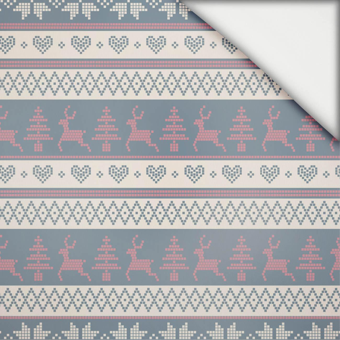 SOBI VZ. 3 / šedý (NORSKÉ VZORY) - lehký, česaný úplet SOBI VZ. 3 / šedý (NORSKÉ VZORY) - lehký, česaný úplet