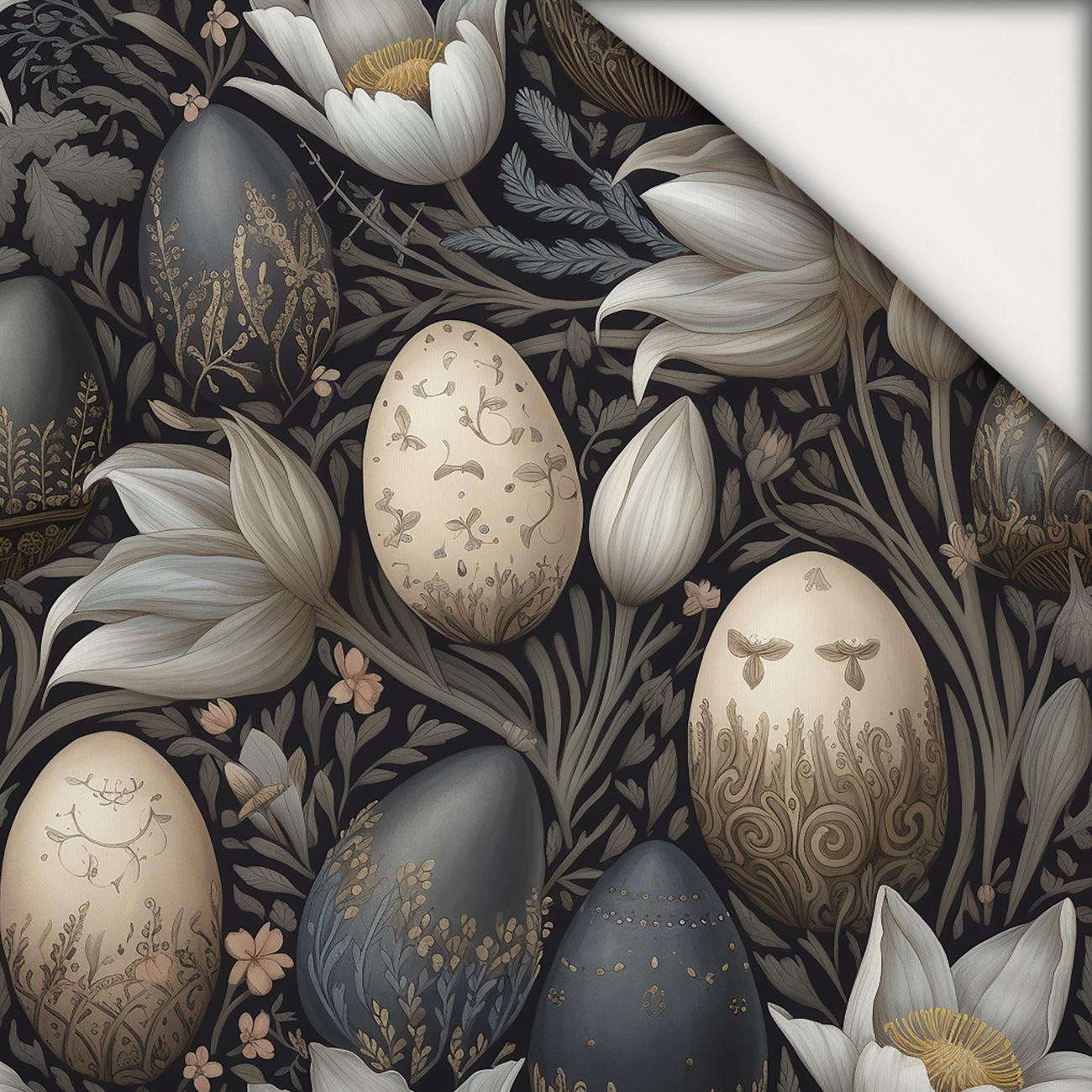 EASTER EGG VZ. 2 - lehký, česaný úplet EASTER EGG VZ. 2 - lehký, česaný úplet