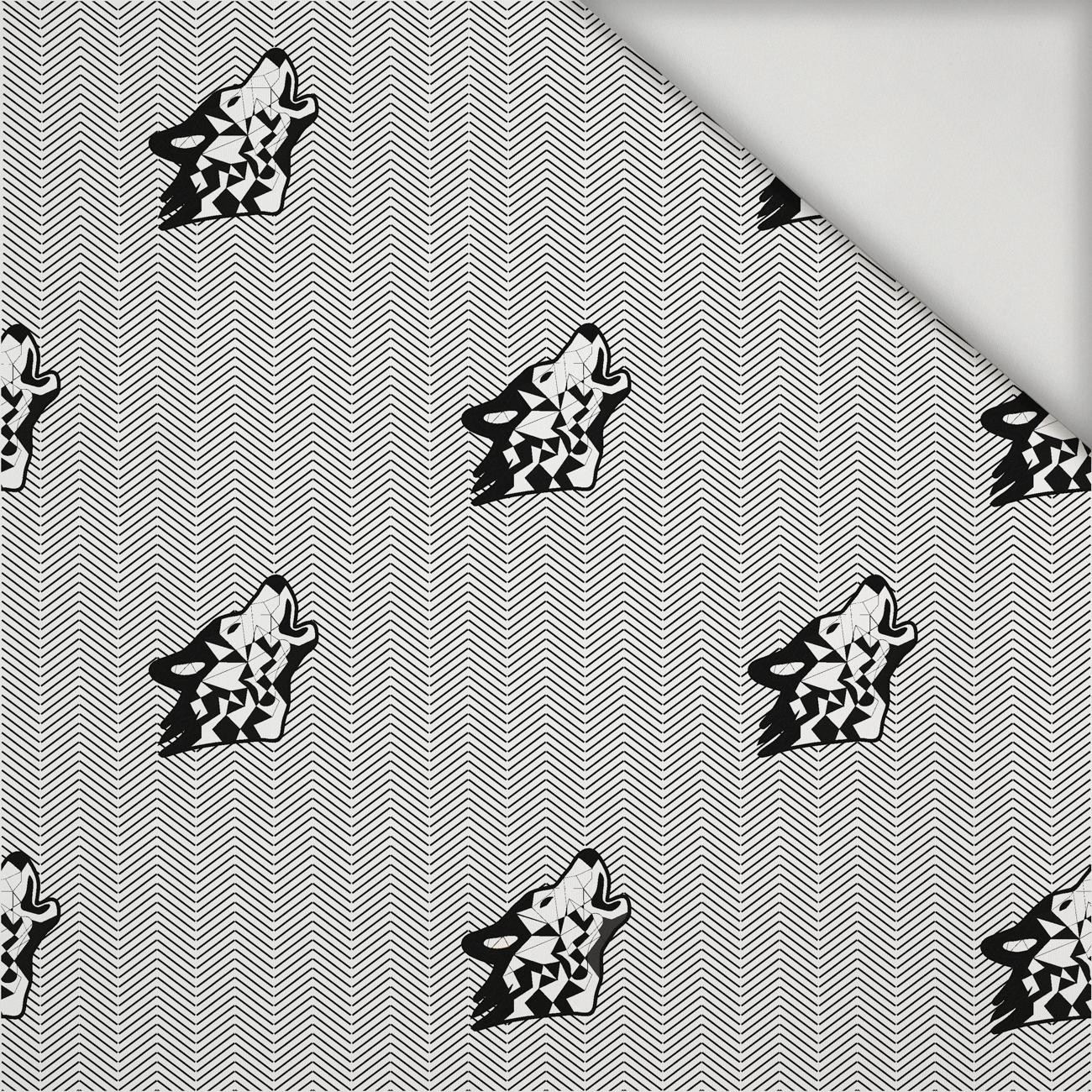 WOLF / NOČNÍ VOLÁNÍ / bílá - lycra 300g WOLF / NOČNÍ VOLÁNÍ / bílá - lycra 300g