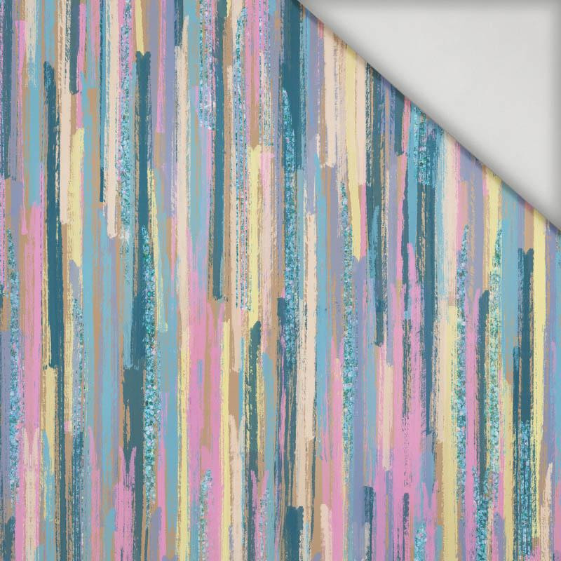 DUHOVÉ VERTIKÁLNÍ PRUHY  - lycra pro plavky 240g DUHOVÉ VERTIKÁLNÍ PRUHY  - lycra pro plavky 240g