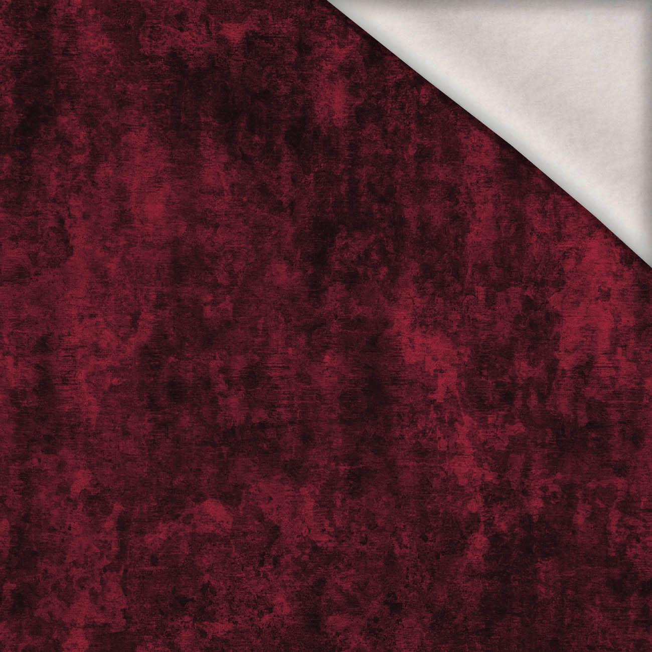 GRUNGE / viva magenta - teplákovina počesaná s elastanem ITY GRUNGE / viva magenta - teplákovina počesaná s elastanem ITY