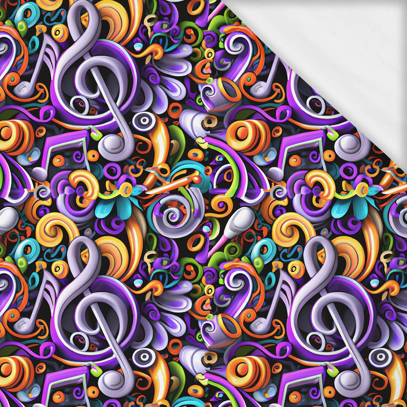 NEONOVÉ POZNÁMKY- single jersey s elastanem ITY