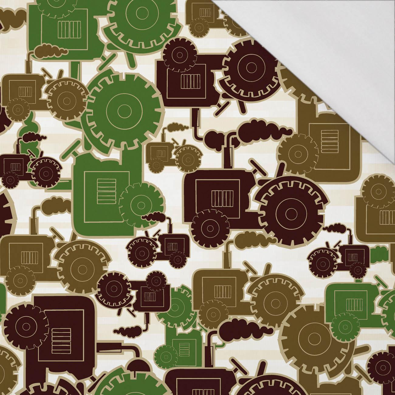 TRAKTORY / zelené - úplet TE210