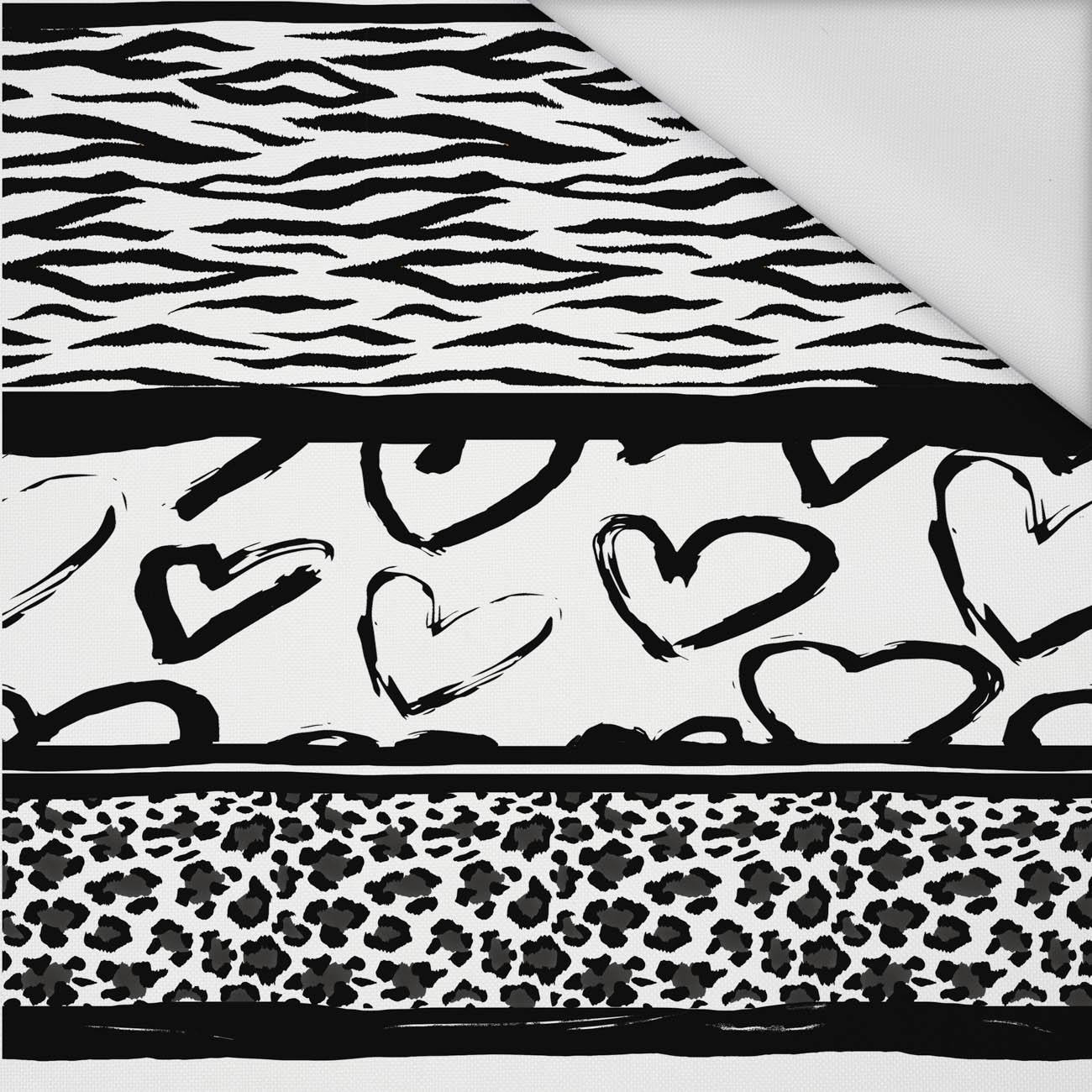 ANIMAL HEARTS - tkanina wodoodporna ANIMAL HEARTS - tkanina wodoodporna
