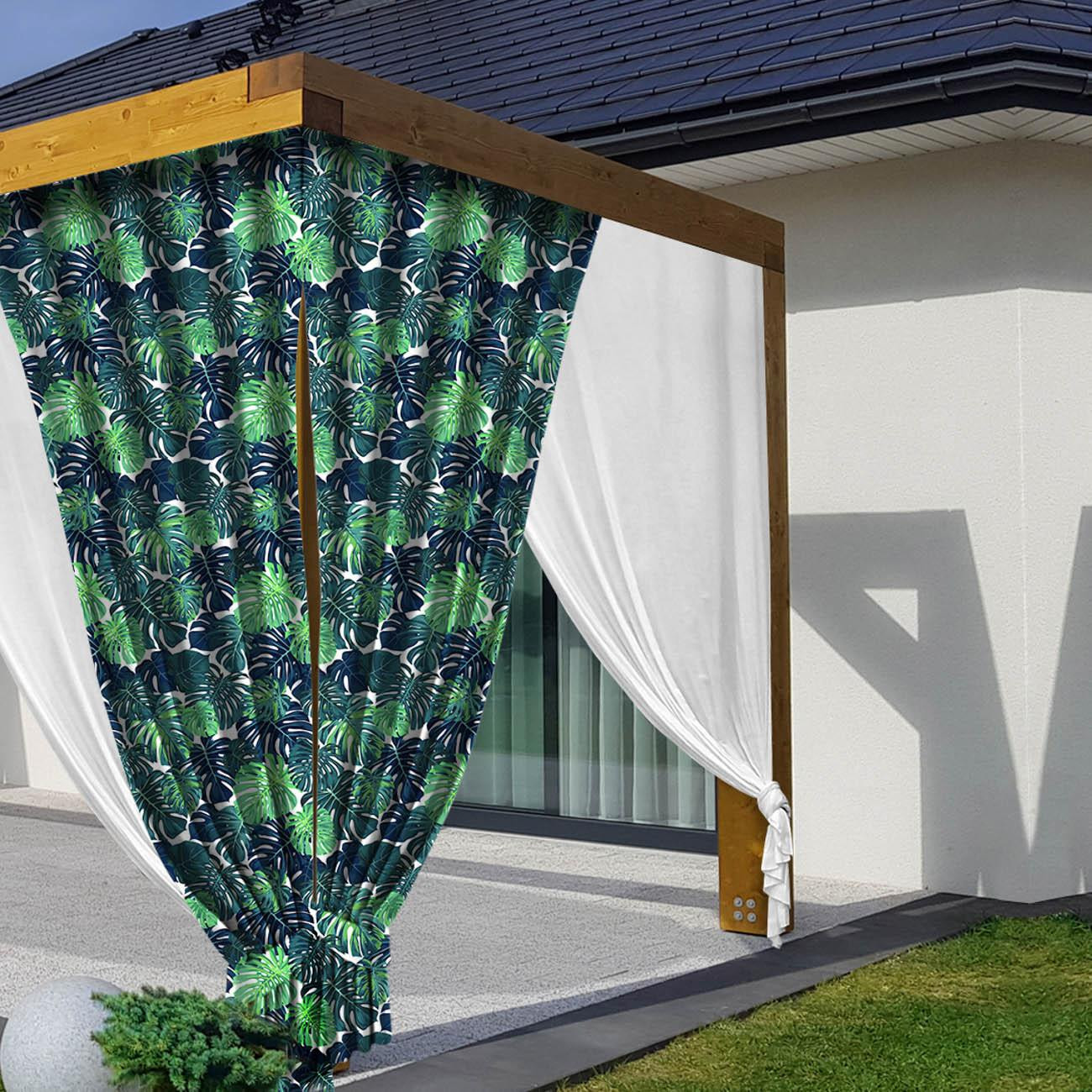MONSTERA 2.0 - Látka na zahradní závěsy MONSTERA 2.0 - Látka na zahradní závěsy