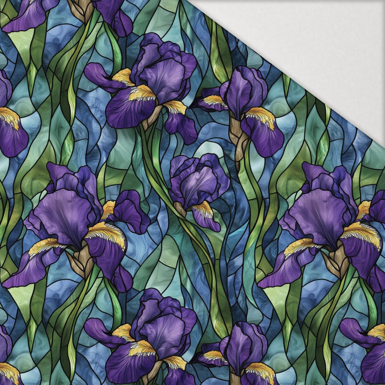 STAINED GLASS WZ. 26 - Hydrofobní česaná teplákovina