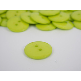 Dětský knoflík- kulatý 17,5mm Limetkový