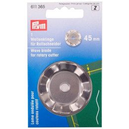 Ostří náhradní na kotoučovou řezačku  " fala" 45mm  - PRYM 611365