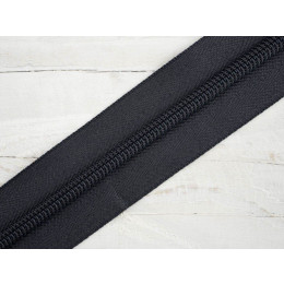 Stuha pro spirální zip 5mm grafit- 301