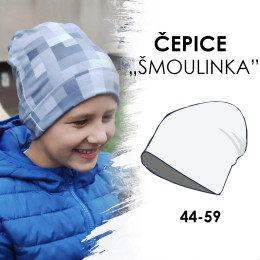PAPÍROVÝ STŘIH - ČEPICE Šmoulinka