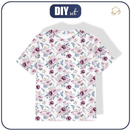 DĚTSKÉ TRIČKO -AKVARELOVÁ KYTICE vz. 2 - single jersey