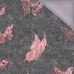 MOTÝLI (BROKÁTOVÍ MOTÝLI) / ACID WASH šedý - softshell