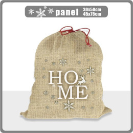 HOME - juta - panel, bavlněné tkaniny 