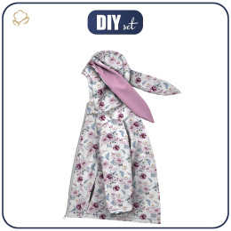 DĚTSKÁ BUNDA BUNNY (ZOE) - AKVARELOVÁ KYTICE vz. 2 - Sada šití