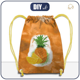 BATOH-PYTEL -  ANANAS / Velikost na výběr