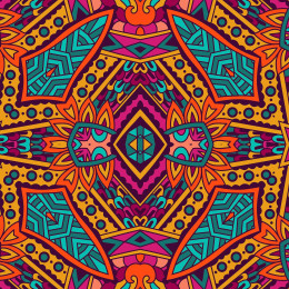 BAREVNÁ MANDALA vz. 1