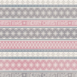 MERRY CHRISTMAS VZ. 1 (NORSKÉ VZORY)