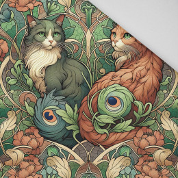 ART NOUVEAU CATS & FLOWERS VZ. 3 - Panama 220g