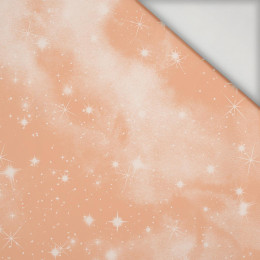 Galaxie / peach fuzz - lycra 300g