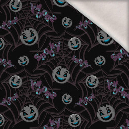 SPOOKY SMILES (SCARY HALLOWEEN) - teplákovina počesaná s elastanem ITY