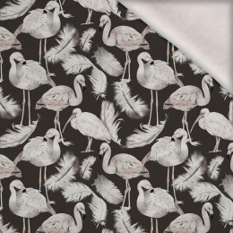 WHITE BIRDS - teplákovina počesaná s elastanem ITY