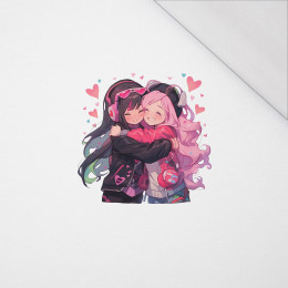 ANIME FRIENDS VZ. 1 - panel (75cm x 80cm) SINGLE JERSEY