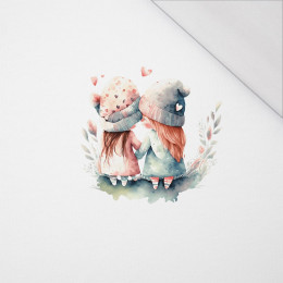 CUTE GIRLS - panel (60cm x 50cm) SINGLE JERSEY
