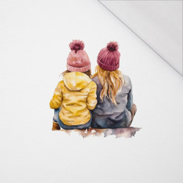 FRIENDSHIP - panel (60cm x 50cm) SINGLE JERSEY