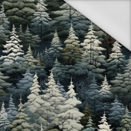 WINTER FOREST VZ. 2 - tkanina wodoodporna