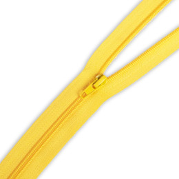 Spirálový zip 35cm dělitelný - hořčicový