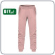 DĚTSKÉ TEPLÁKOVÉ KALHOTY (LYON) - B-05 - ROSE QUARTZ / růžový - teplákovina