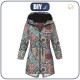 DÁMSKÁ BUNDA PARKA (ANNA) - VITRÁŽ / aqua - softshell