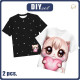 2-PACK - DĚTSKÉ TRIČKO - SWEET CATS vz. 3 - Sada šití