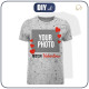 PÁNSKÉ TRIČKO - MISTER VALENTINE - S VLASTNÍ FOTOGRAFIÍ - Sada šití