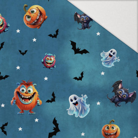 Cute Halloween wz. 4 - Hydrofobní česaná teplákovina