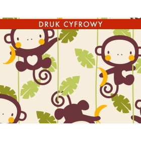 OPICÍ HÁJ / béžová - teplákovina 