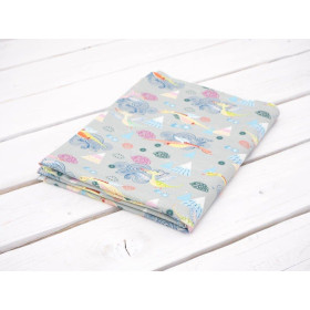 DRACI / šedý - Viskózový úplet WE210