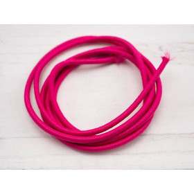 Guma kulatá na brzdičky 3mm - Fuchsie